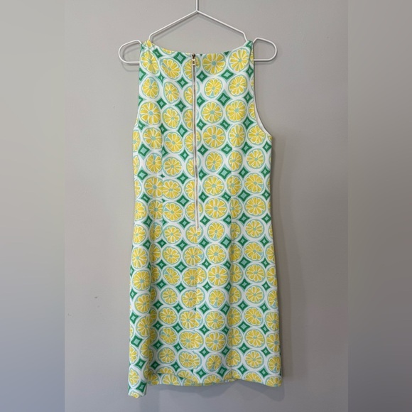 Sail To Sable STS Shift Dress Size Medium Sleeveless Yellow Lemon Green $2151748 - Picture 6 of 15